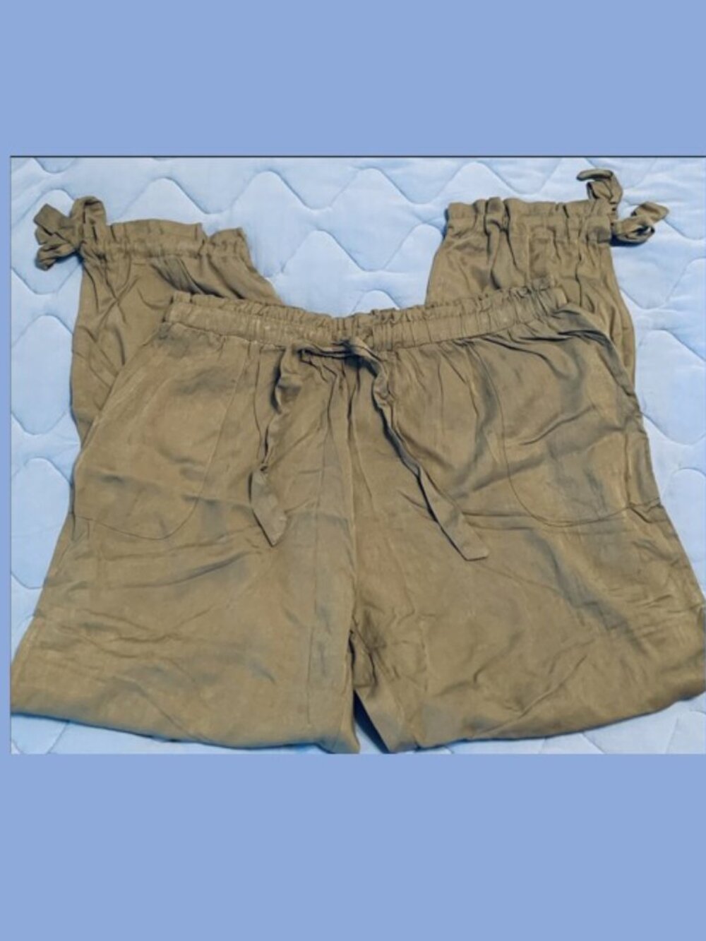 New Lulus Ankle Tie Pants Size XL